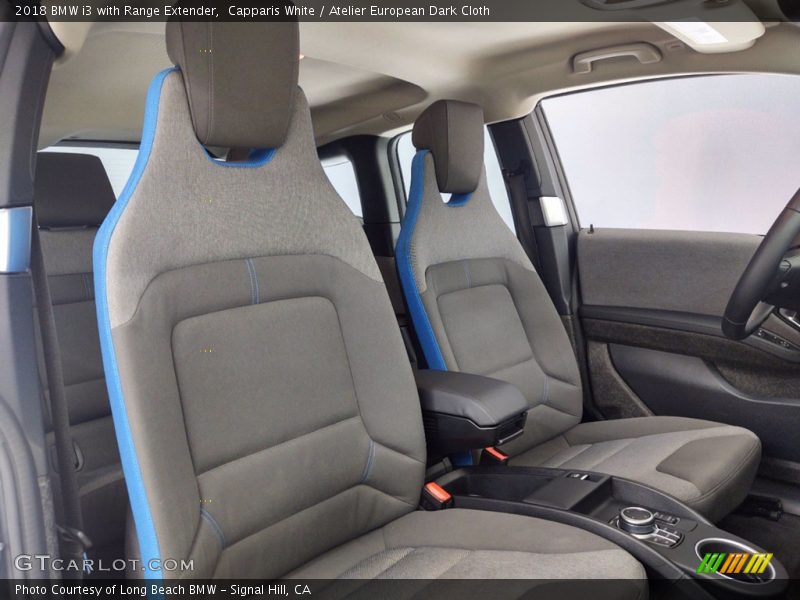 Capparis White / Atelier European Dark Cloth 2018 BMW i3 with Range Extender