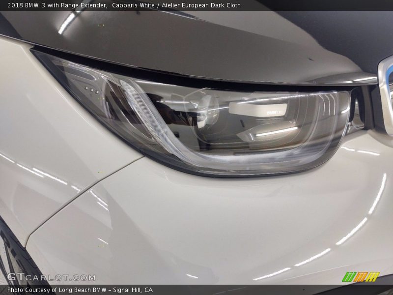 Capparis White / Atelier European Dark Cloth 2018 BMW i3 with Range Extender