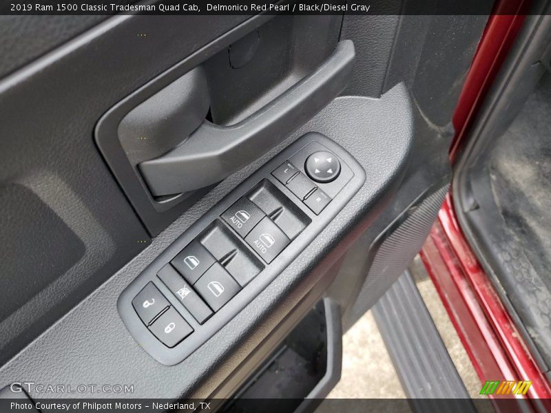 Delmonico Red Pearl / Black/Diesel Gray 2019 Ram 1500 Classic Tradesman Quad Cab