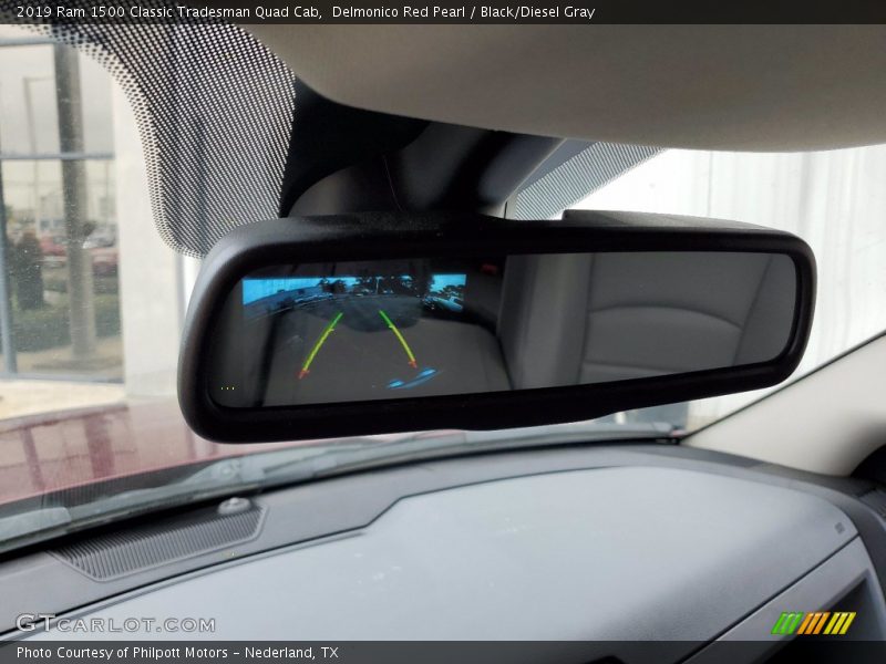 Delmonico Red Pearl / Black/Diesel Gray 2019 Ram 1500 Classic Tradesman Quad Cab