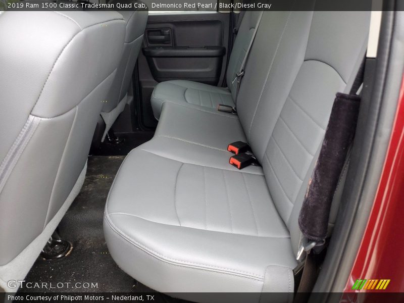 Delmonico Red Pearl / Black/Diesel Gray 2019 Ram 1500 Classic Tradesman Quad Cab