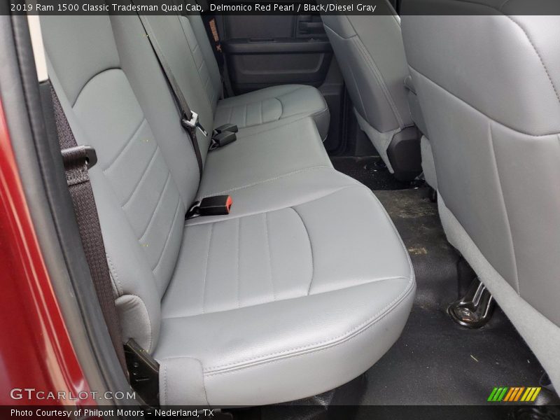 Delmonico Red Pearl / Black/Diesel Gray 2019 Ram 1500 Classic Tradesman Quad Cab