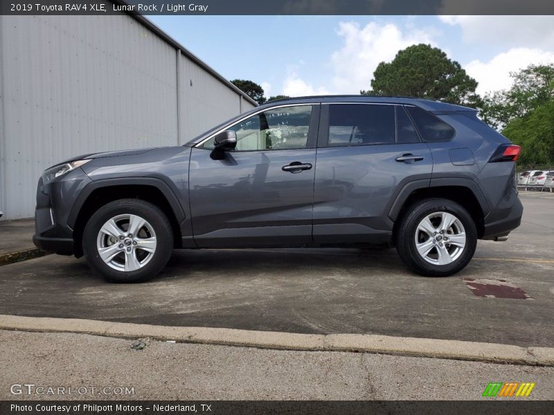 Lunar Rock / Light Gray 2019 Toyota RAV4 XLE