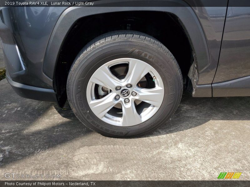 Lunar Rock / Light Gray 2019 Toyota RAV4 XLE