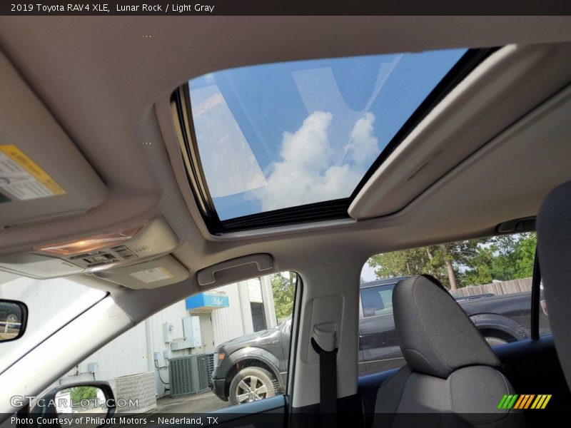 Lunar Rock / Light Gray 2019 Toyota RAV4 XLE