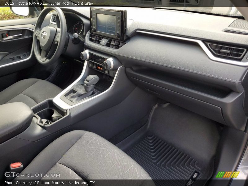 Lunar Rock / Light Gray 2019 Toyota RAV4 XLE