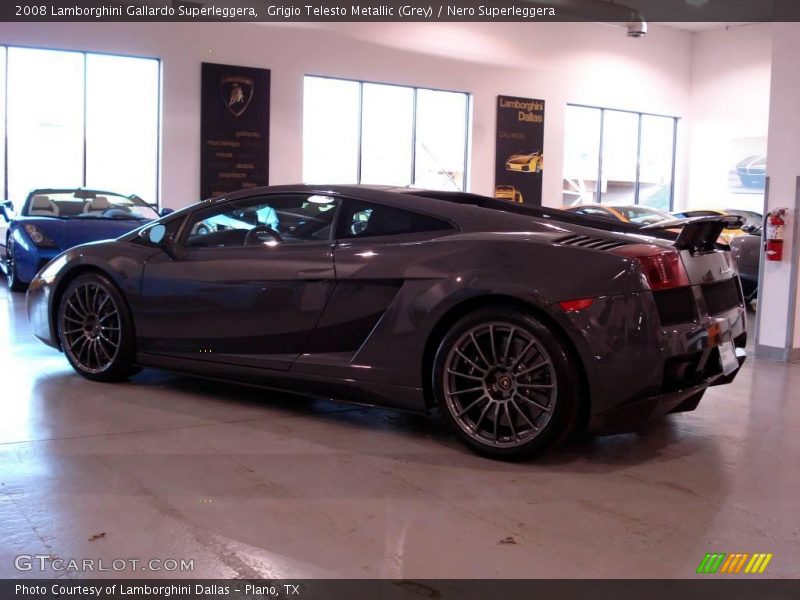 Grigio Telesto Metallic (Grey) / Nero Superleggera 2008 Lamborghini Gallardo Superleggera