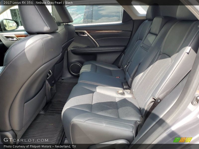 Nebula Gray Pearl / Black 2017 Lexus RX 350