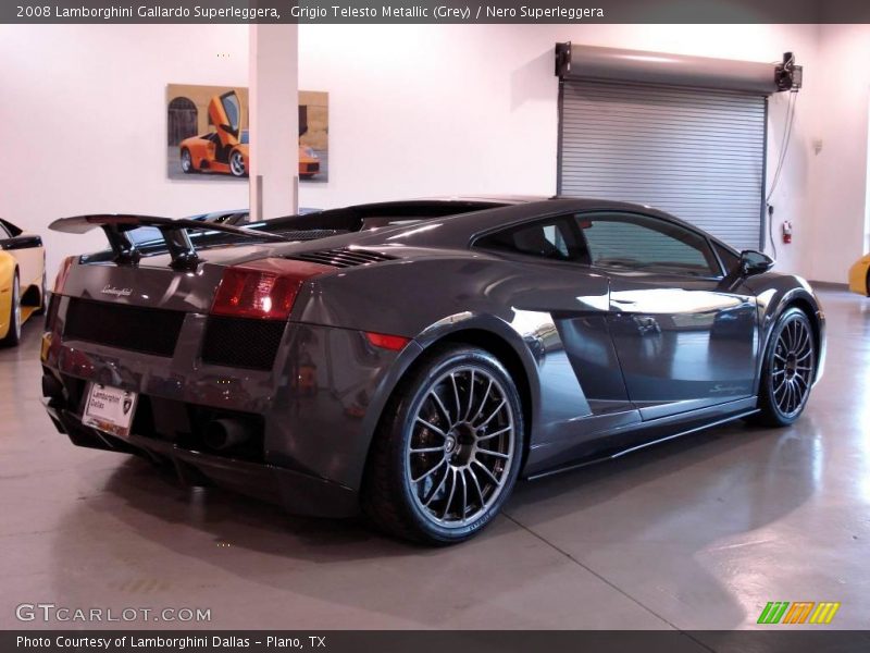 Grigio Telesto Metallic (Grey) / Nero Superleggera 2008 Lamborghini Gallardo Superleggera
