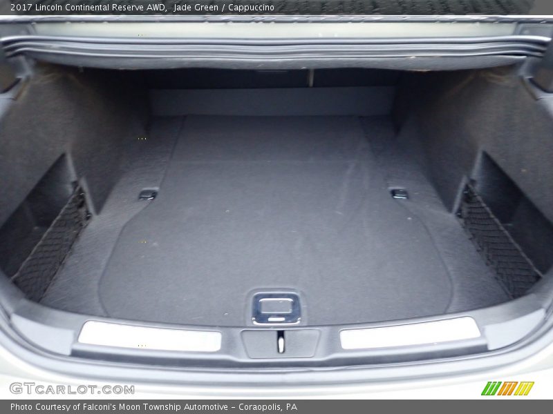  2017 Continental Reserve AWD Trunk