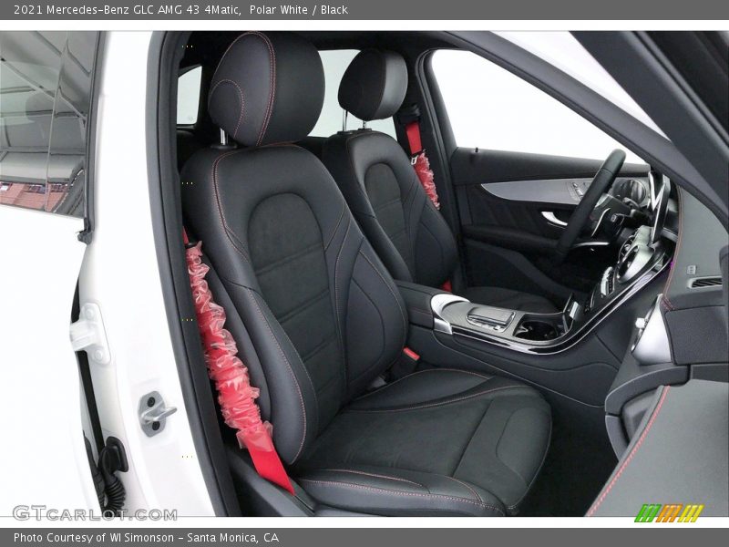 Polar White / Black 2021 Mercedes-Benz GLC AMG 43 4Matic