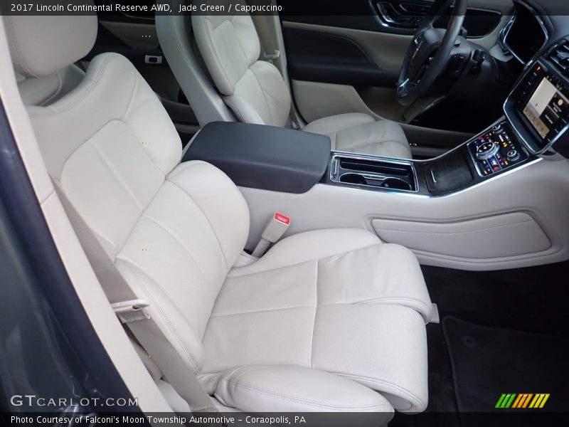 Front Seat of 2017 Continental Reserve AWD