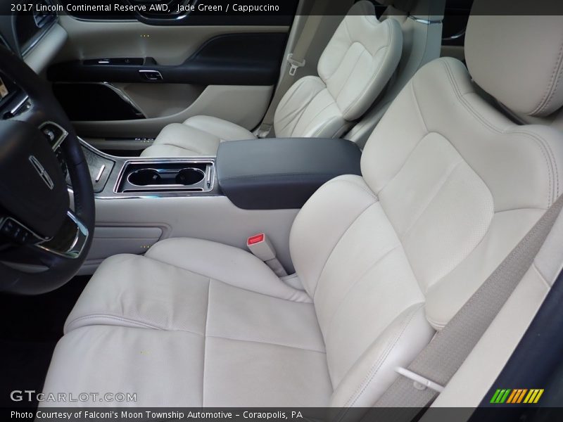Front Seat of 2017 Continental Reserve AWD