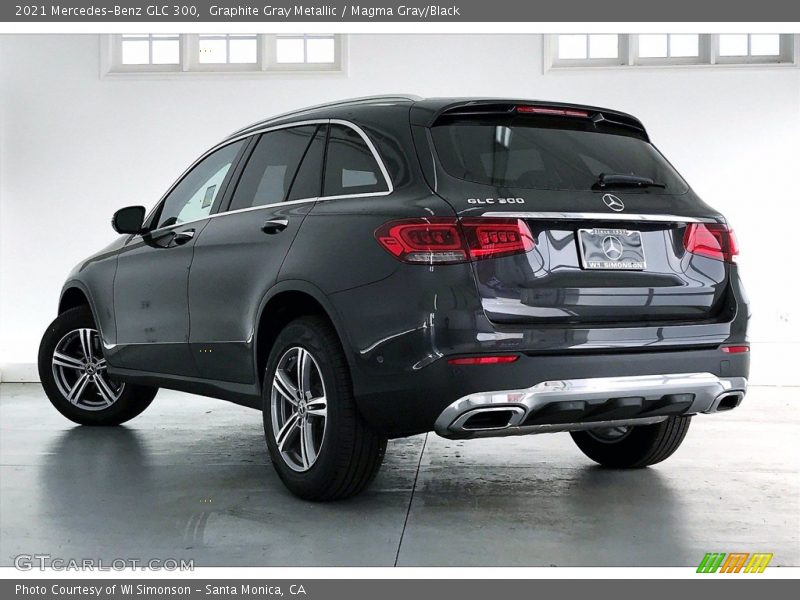 Graphite Gray Metallic / Magma Gray/Black 2021 Mercedes-Benz GLC 300
