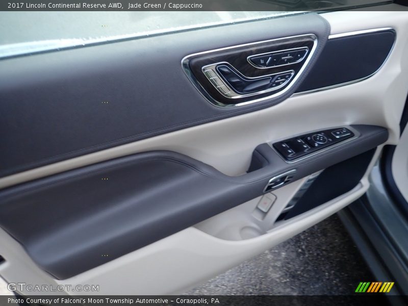 Jade Green / Cappuccino 2017 Lincoln Continental Reserve AWD
