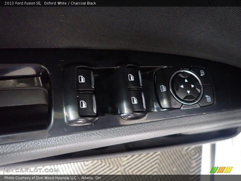 Oxford White / Charcoal Black 2013 Ford Fusion SE
