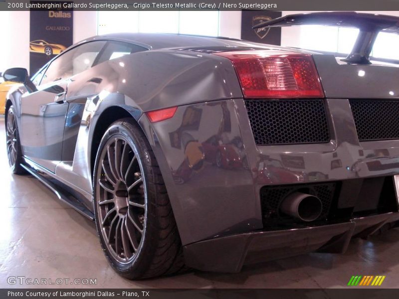 Grigio Telesto Metallic (Grey) / Nero Superleggera 2008 Lamborghini Gallardo Superleggera