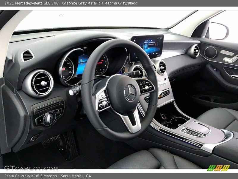 Graphite Gray Metallic / Magma Gray/Black 2021 Mercedes-Benz GLC 300