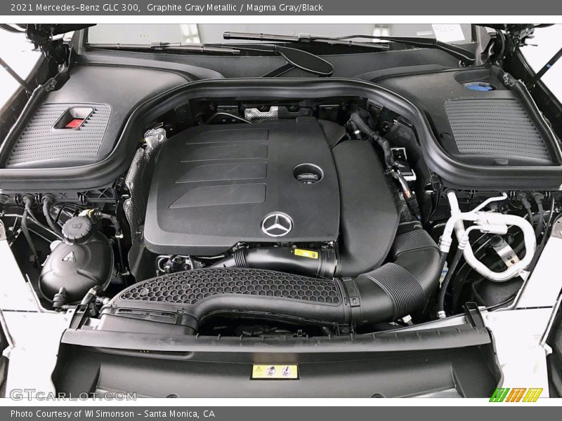 Graphite Gray Metallic / Magma Gray/Black 2021 Mercedes-Benz GLC 300