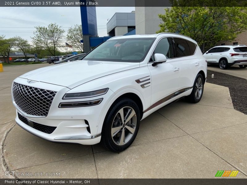 Front 3/4 View of 2021 GV80 3.5T AWD