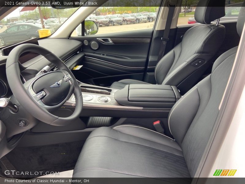 Front Seat of 2021 GV80 3.5T AWD