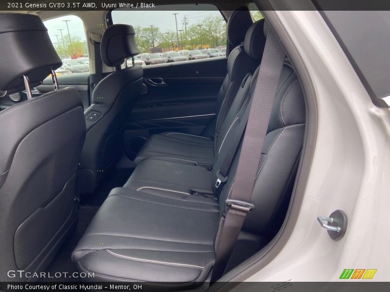 Rear Seat of 2021 GV80 3.5T AWD