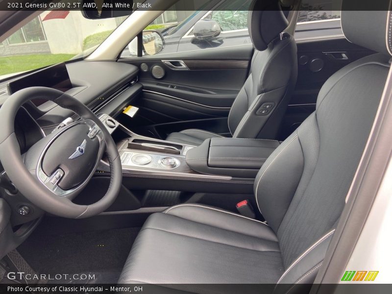  2021 GV80 2.5T AWD Black Interior