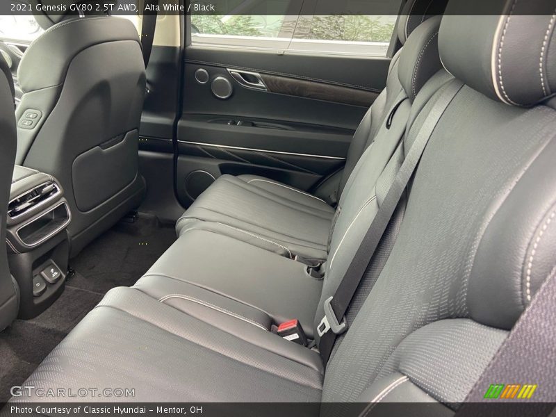 Rear Seat of 2021 GV80 2.5T AWD