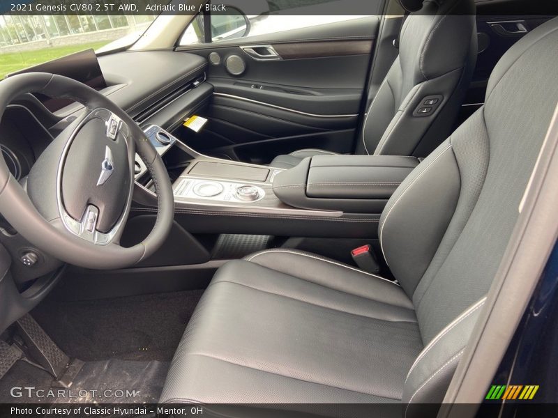 Front Seat of 2021 GV80 2.5T AWD