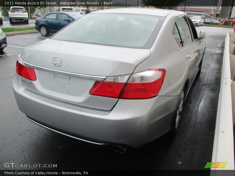 Alabaster Silver Metallic / Black 2013 Honda Accord EX Sedan