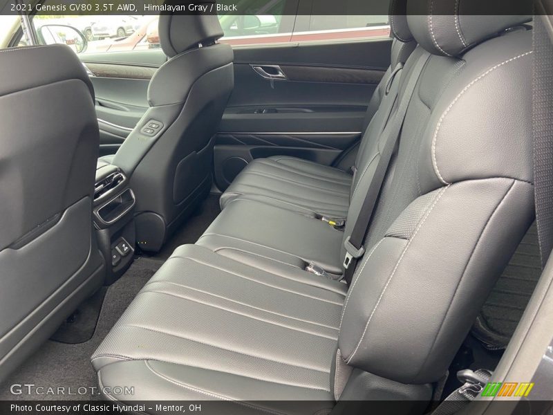 Rear Seat of 2021 GV80 3.5T AWD