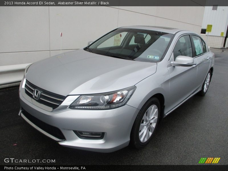 Alabaster Silver Metallic / Black 2013 Honda Accord EX Sedan
