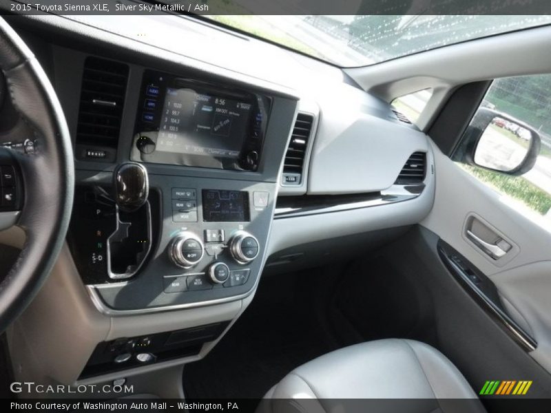 Silver Sky Metallic / Ash 2015 Toyota Sienna XLE
