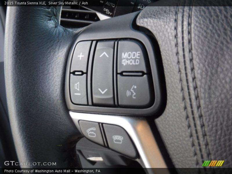 Silver Sky Metallic / Ash 2015 Toyota Sienna XLE