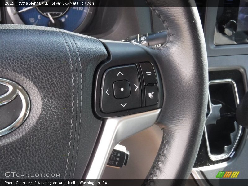 Silver Sky Metallic / Ash 2015 Toyota Sienna XLE