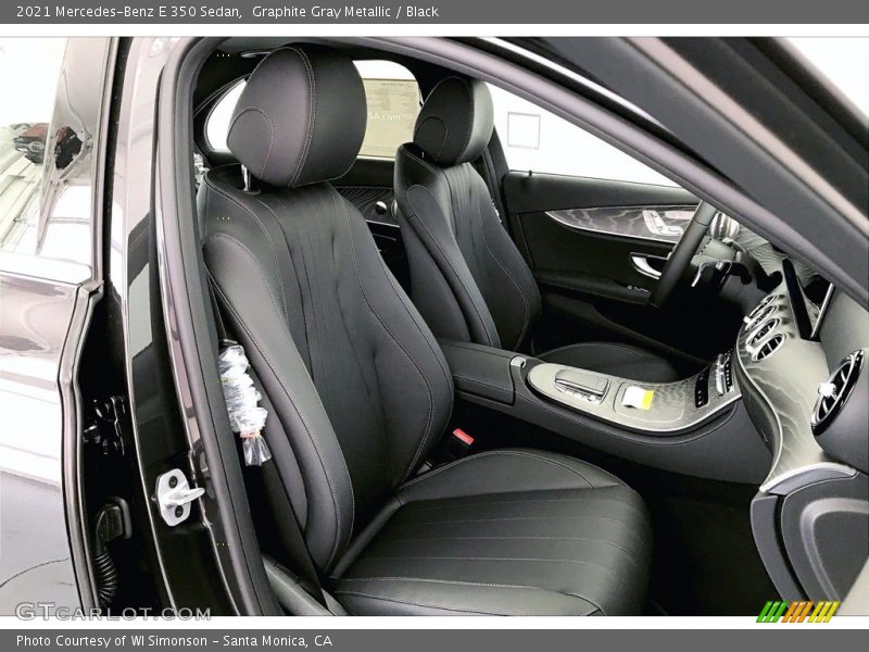 Graphite Gray Metallic / Black 2021 Mercedes-Benz E 350 Sedan