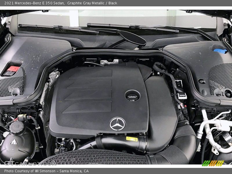 Graphite Gray Metallic / Black 2021 Mercedes-Benz E 350 Sedan