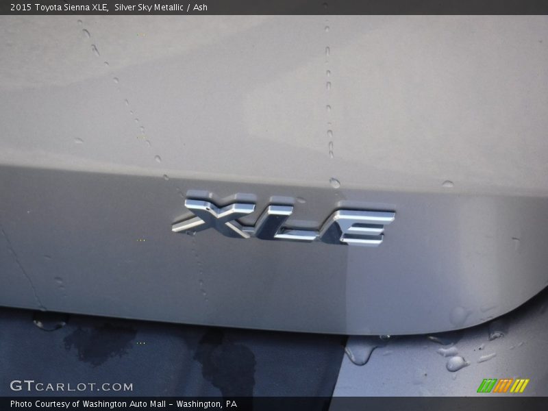 Silver Sky Metallic / Ash 2015 Toyota Sienna XLE