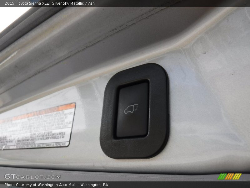 Silver Sky Metallic / Ash 2015 Toyota Sienna XLE
