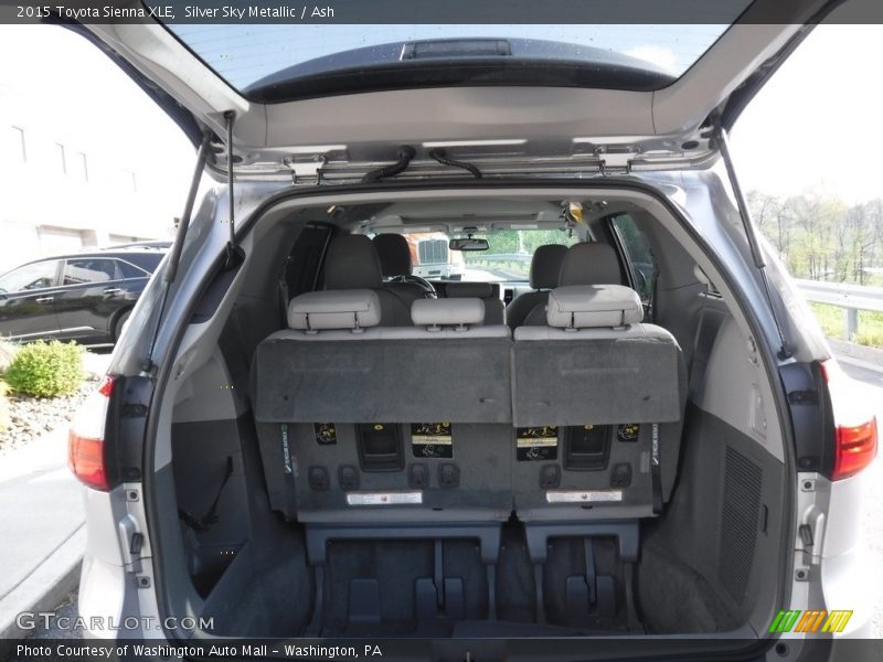 Silver Sky Metallic / Ash 2015 Toyota Sienna XLE