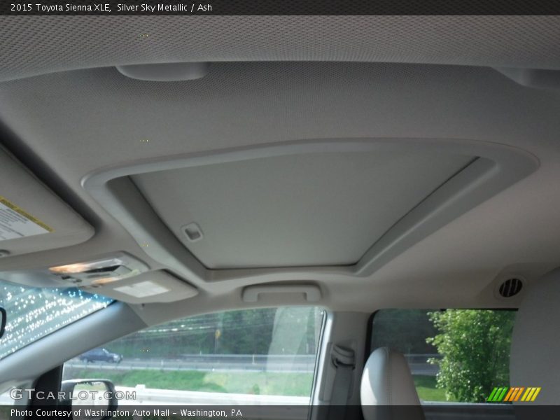 Silver Sky Metallic / Ash 2015 Toyota Sienna XLE