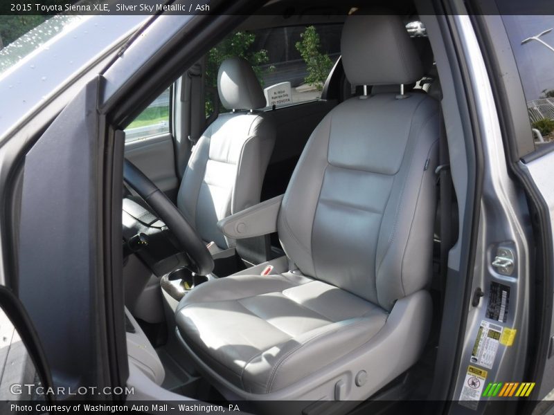 Silver Sky Metallic / Ash 2015 Toyota Sienna XLE