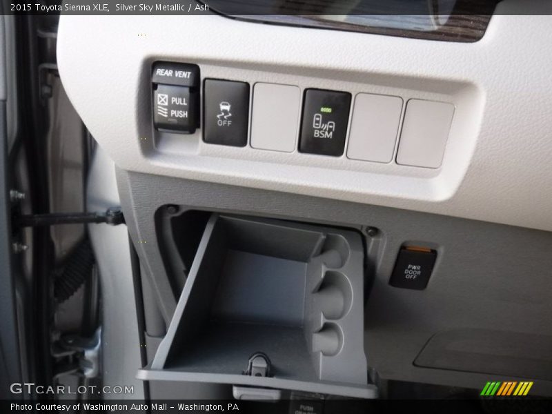 Silver Sky Metallic / Ash 2015 Toyota Sienna XLE