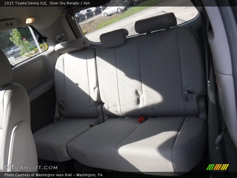 Silver Sky Metallic / Ash 2015 Toyota Sienna XLE