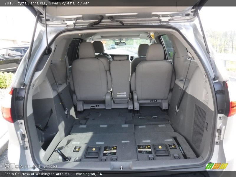 Silver Sky Metallic / Ash 2015 Toyota Sienna XLE