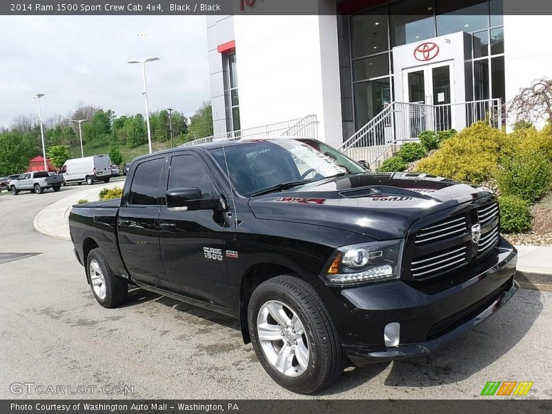 Front 3/4 View of 2014 1500 Sport Crew Cab 4x4