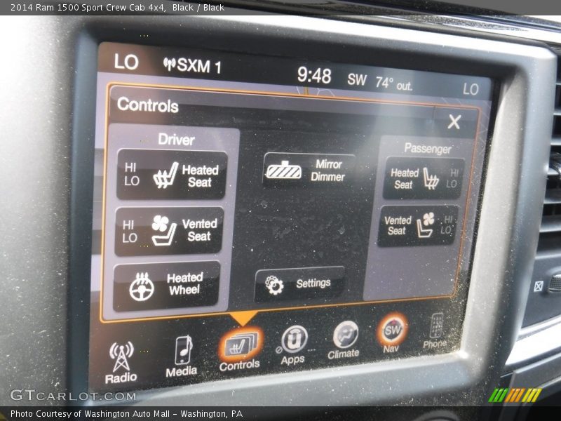 Black / Black 2014 Ram 1500 Sport Crew Cab 4x4