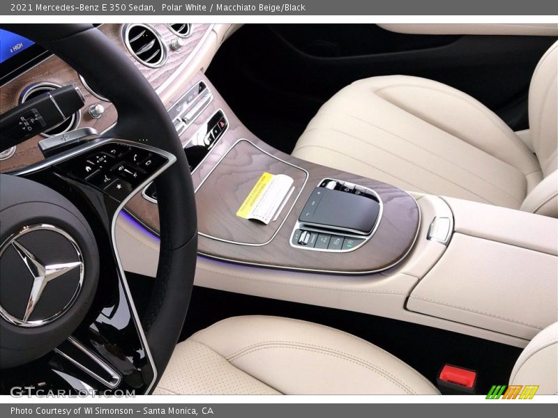 Polar White / Macchiato Beige/Black 2021 Mercedes-Benz E 350 Sedan