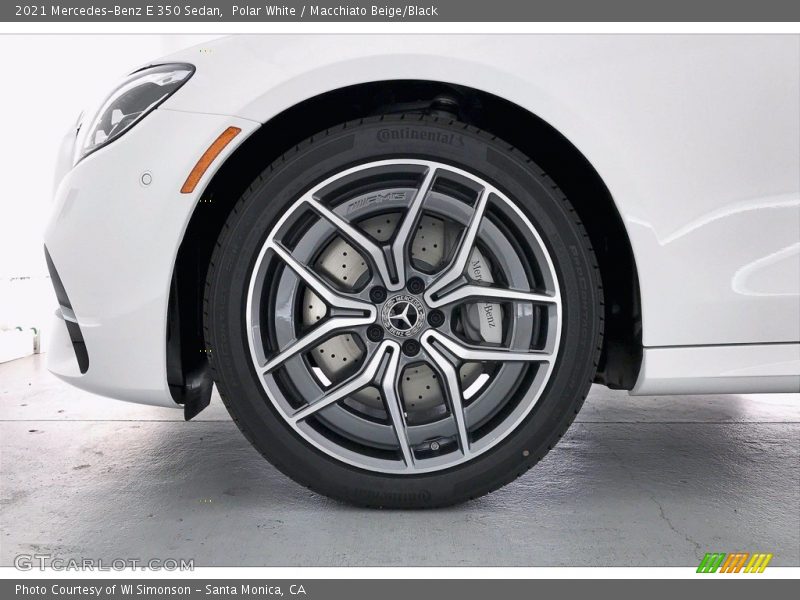 Polar White / Macchiato Beige/Black 2021 Mercedes-Benz E 350 Sedan