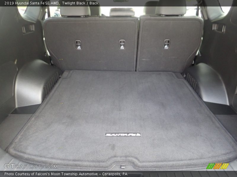 Twilight Black / Black 2019 Hyundai Santa Fe SE AWD